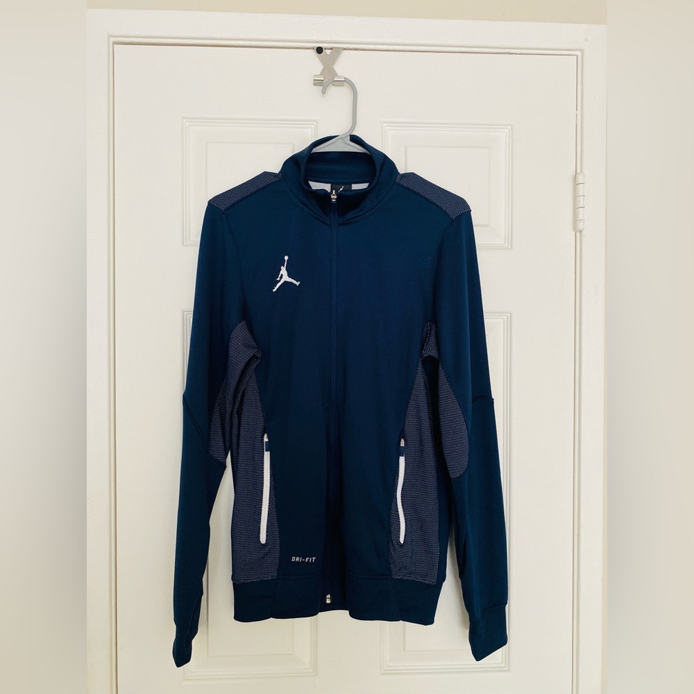 .Jordan Jacket Full Zip Dri Fit Performance Blend Jumpman.